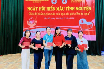 🩸 Ngày hội hiến máu tình nguyện – “Hãy để những giọt máu của bạn níu giữ niềm hy vọng”