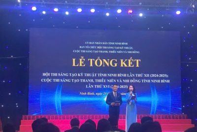 🎉🏆 LỄ TỔNG KẾT HỘI THI SÁNG TẠO KỸ THUẬT & CUỘC THI SÁNG TẠO THANH, THIẾU NIÊN VÀ NHI ĐỒNG TỈNH NINH BÌNH (2024 – 2025)